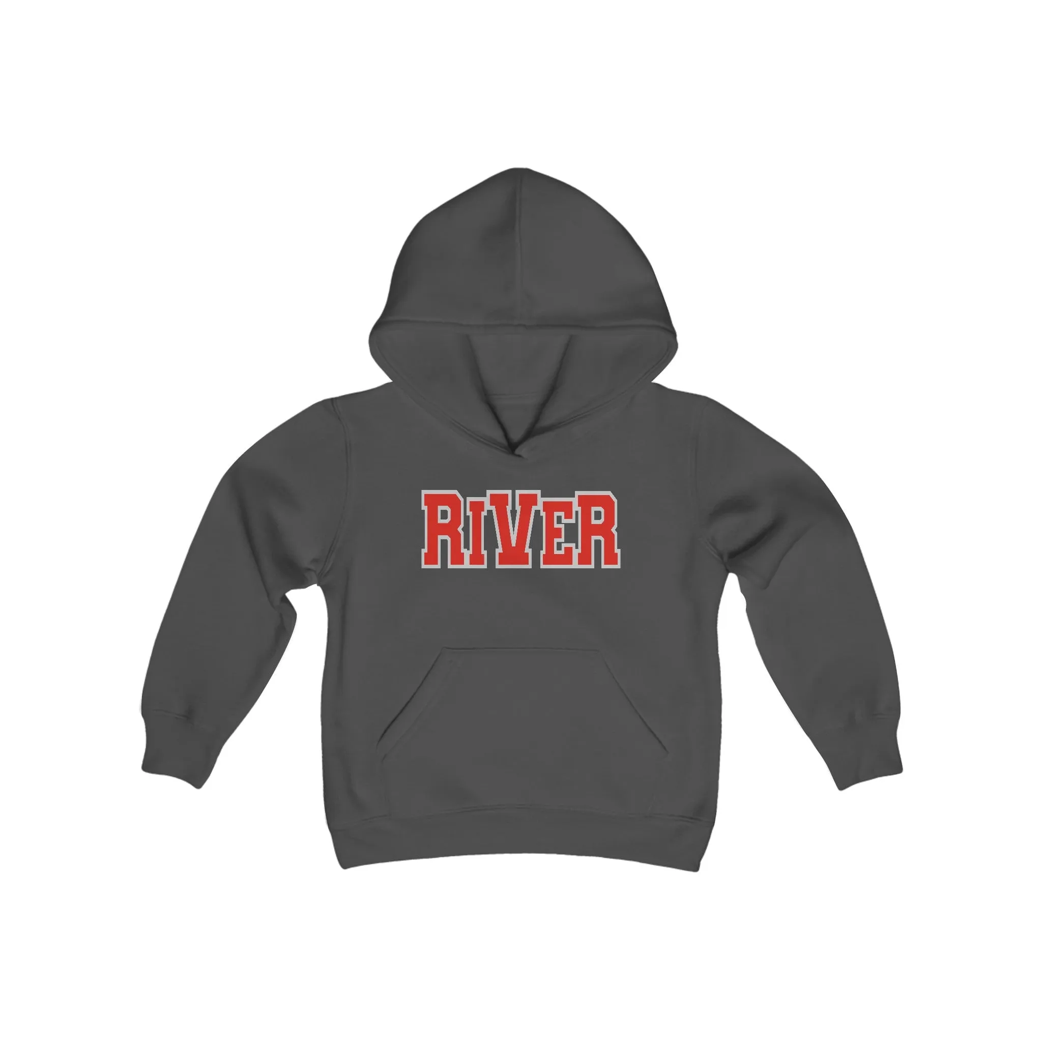 Gildan - Softstyle Youth Midweight Hooded Sweatshirt - River