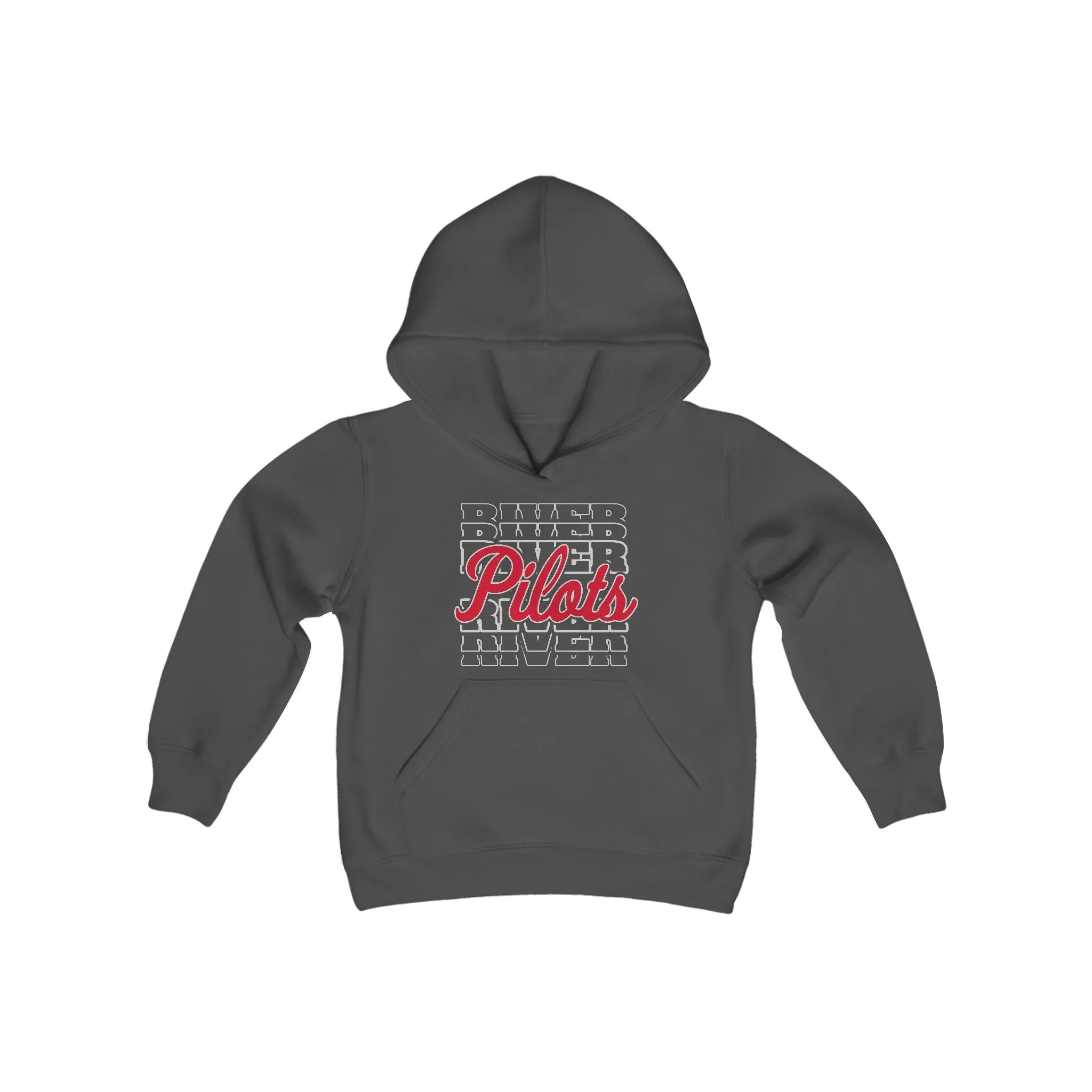 Gildan - Softstyle Youth Midweight Hooded Sweatshirt - River