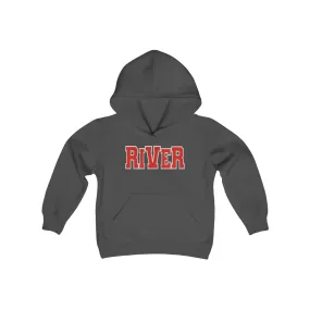 Gildan - Softstyle Youth Midweight Hooded Sweatshirt - River
