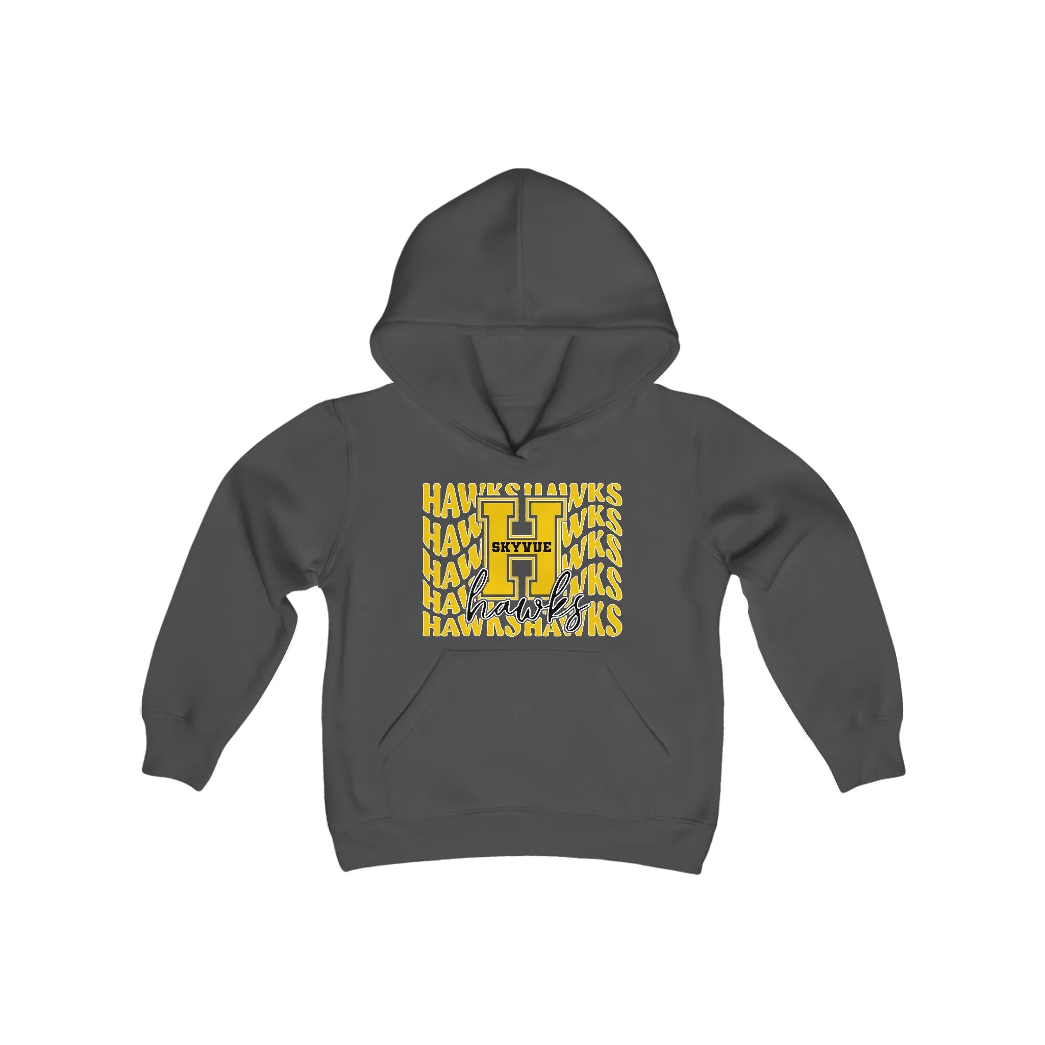 Gildan - Softstyle Youth Midweight Hooded Sweatshirt - Skyvue