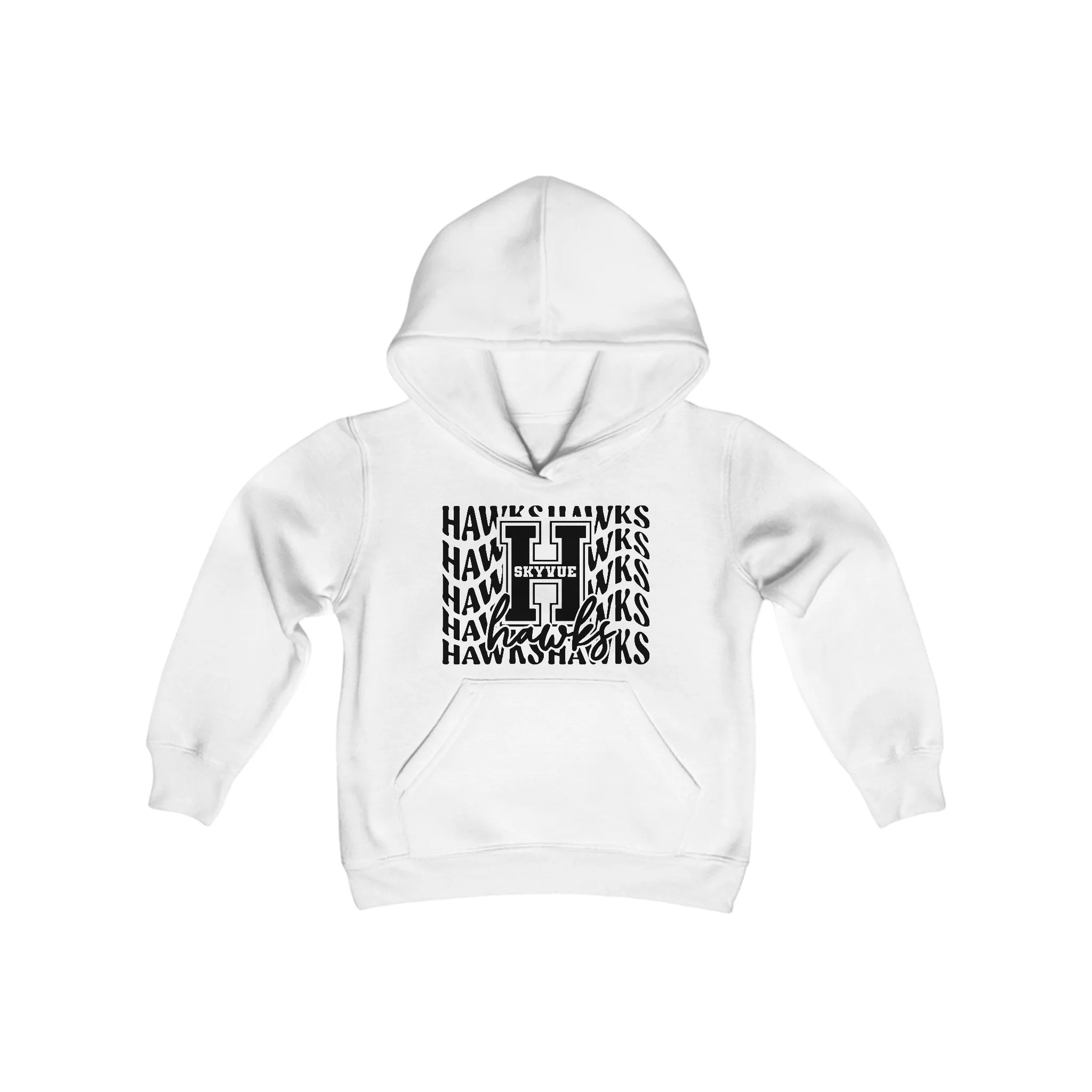 Gildan - Softstyle Youth Midweight Hooded Sweatshirt - Skyvue