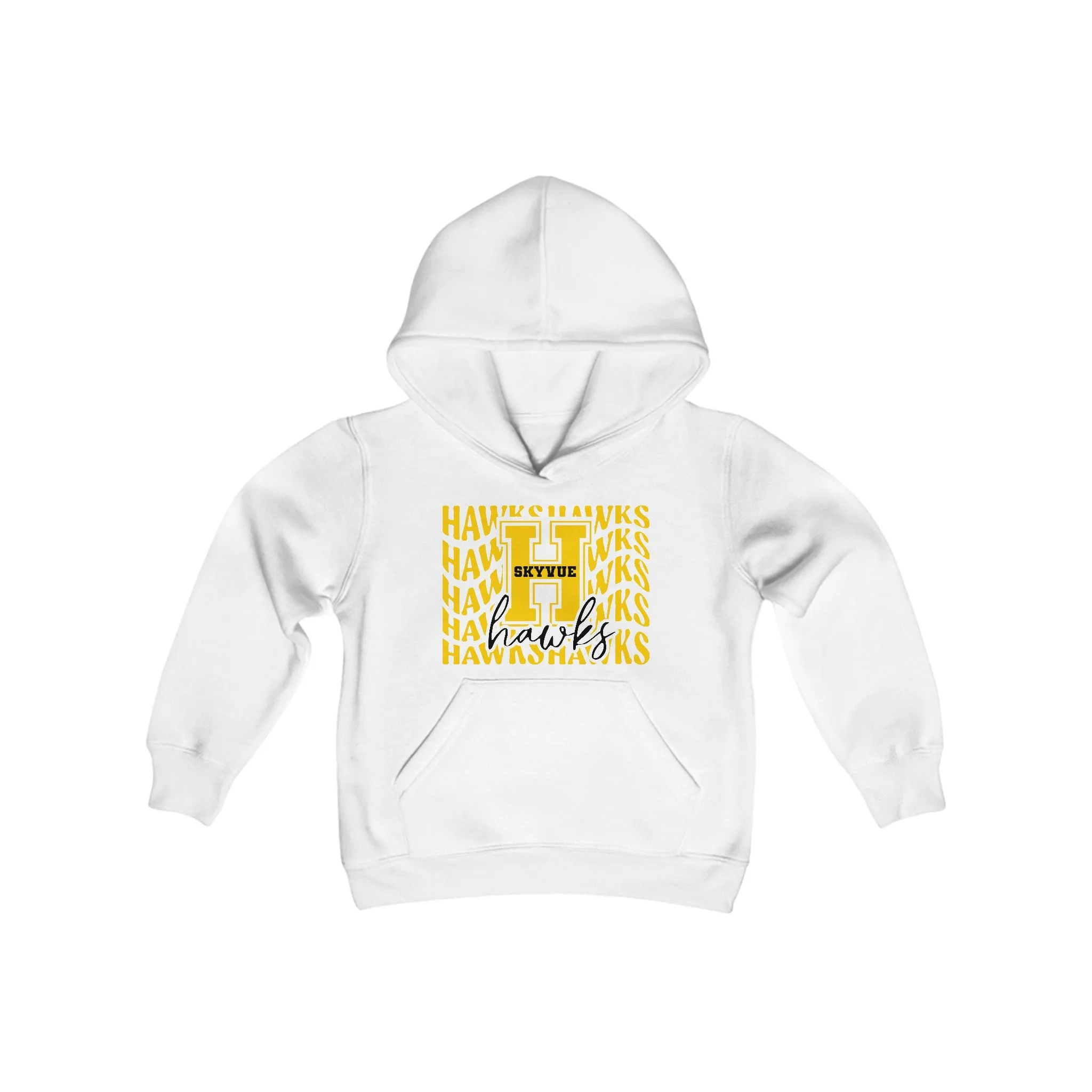 Gildan - Softstyle Youth Midweight Hooded Sweatshirt - Skyvue
