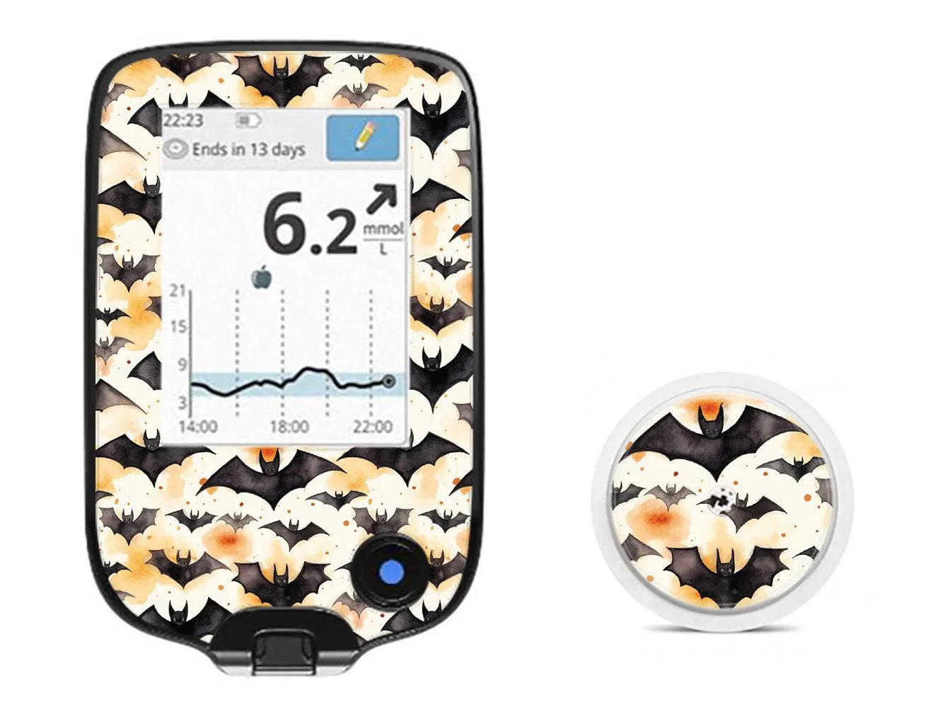 Halloween Bats Freestyle Libre 2