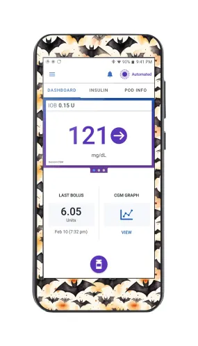 Halloween Bats Omnipod 5™