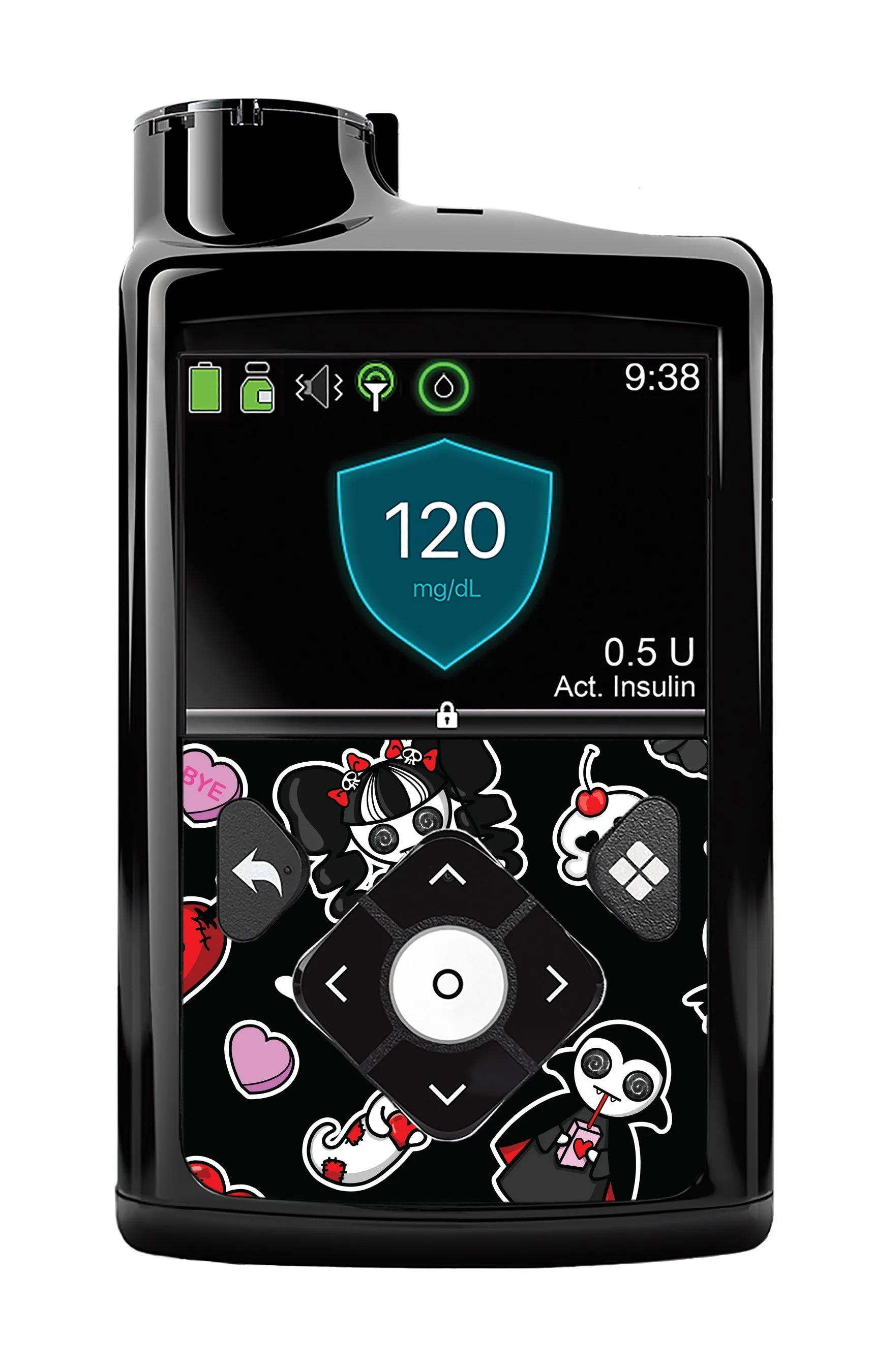 Halloween Valentine for Medtronic MiniMed 770G & 780G