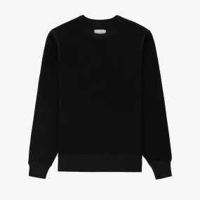 Herringbone Terry Crewneck Sweatshirt