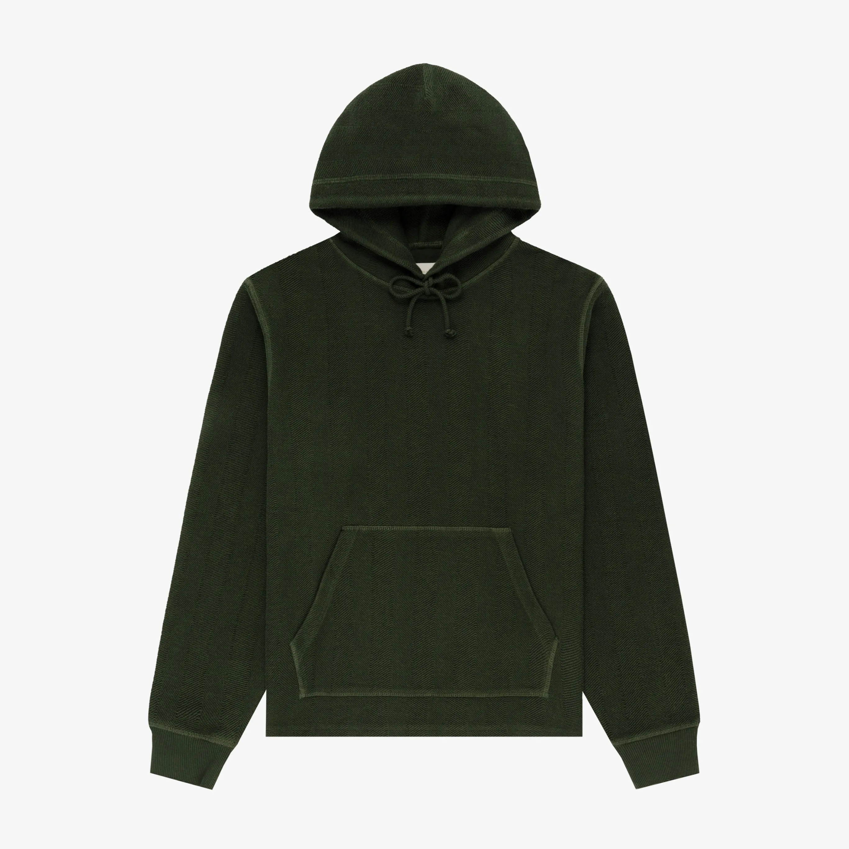 Herringbone Terry Hoodie