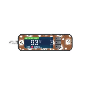Hot Cocoa Sticker for Bayer Contour Next Glucometer