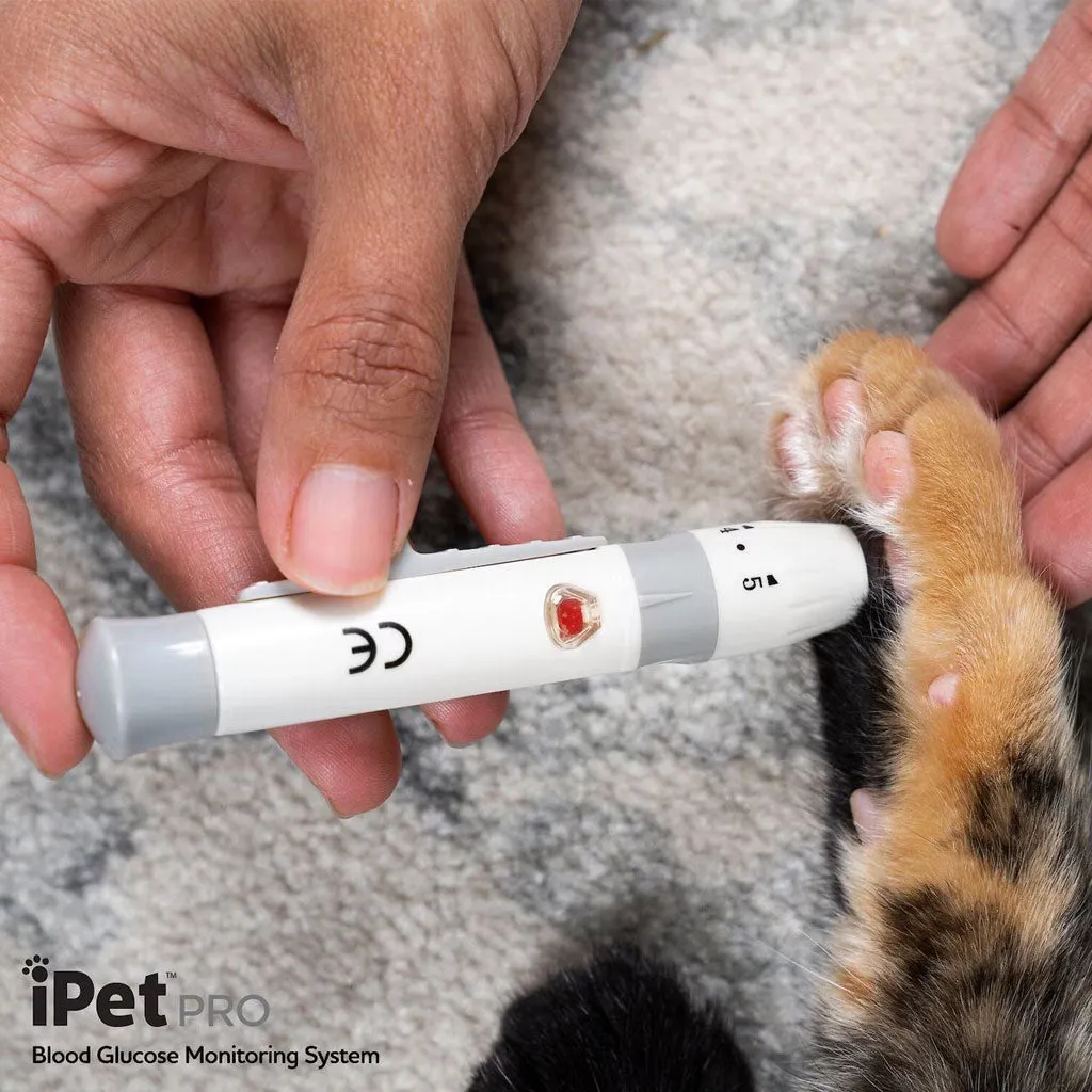 iPet PRO Ulti-Thin Sterile Lancets for Dogs & Cats, 28-Gauge, 100-count