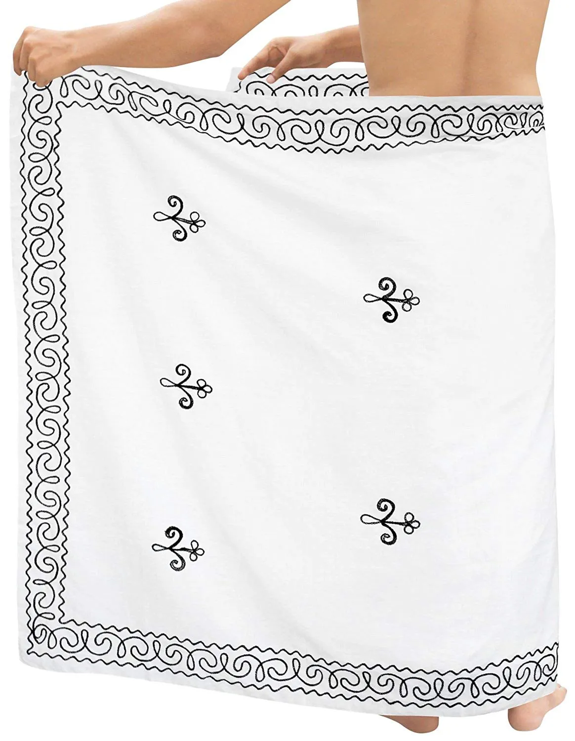 LA LEELA Towel Wrap Pareo Swimsuit Beachwear Swimwear Bathing Suit Cover ups Mens Sarong