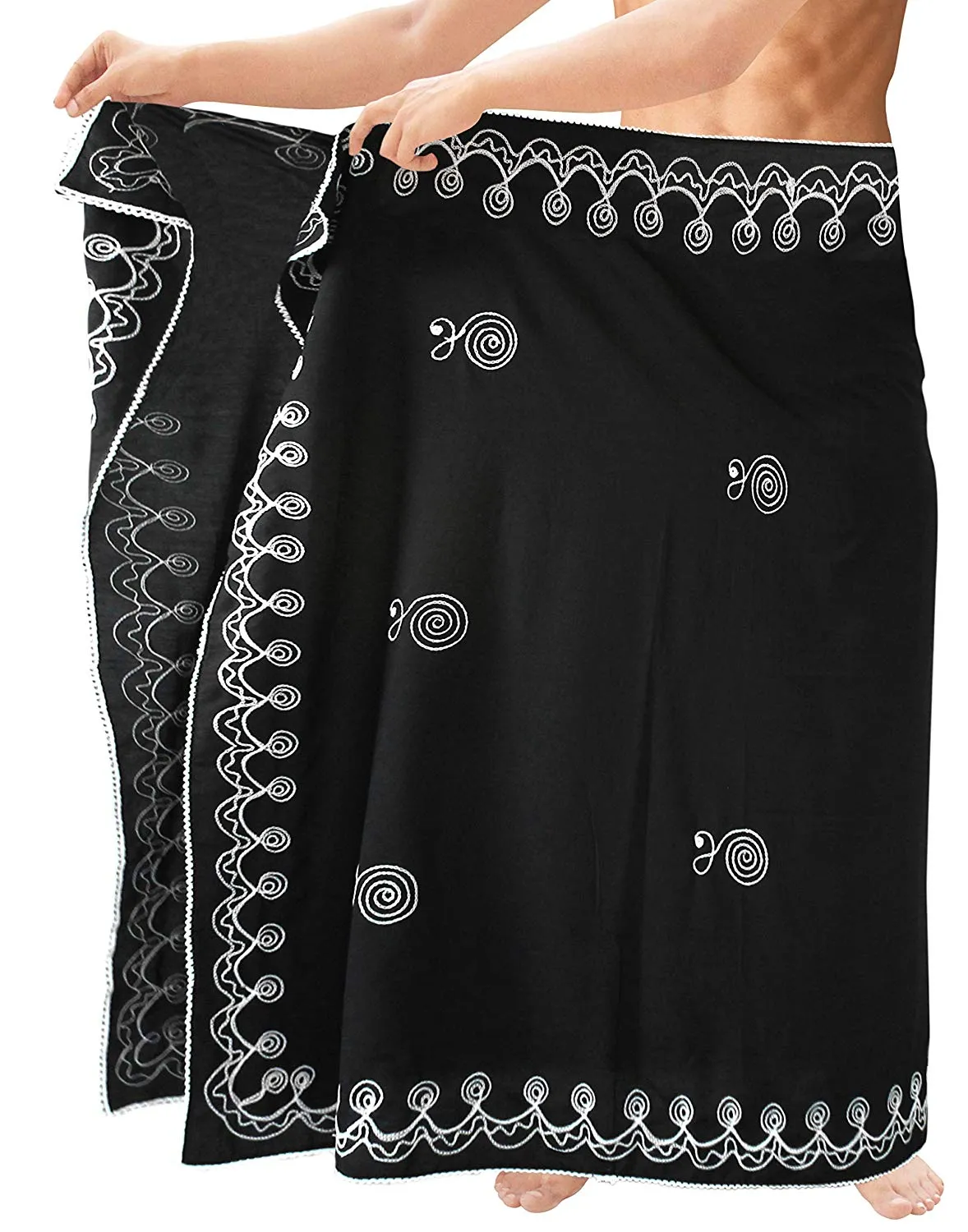 LA LEELA Towel Wrap Pareo Swimsuit Beachwear Swimwear Bathing Suit Cover ups Mens Sarong
