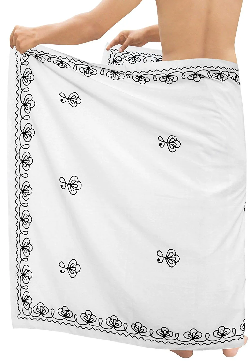LA LEELA Towel Wrap Pareo Swimsuit Beachwear Swimwear Bathing Suit Cover ups Mens Sarong