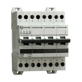 L&T [ Lauritz Knudsen ] Changeover Switches Four Pole 40A–63A 4-6Module