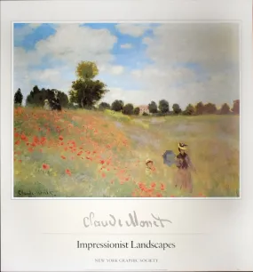 Les Coquelicots by Claude Monet