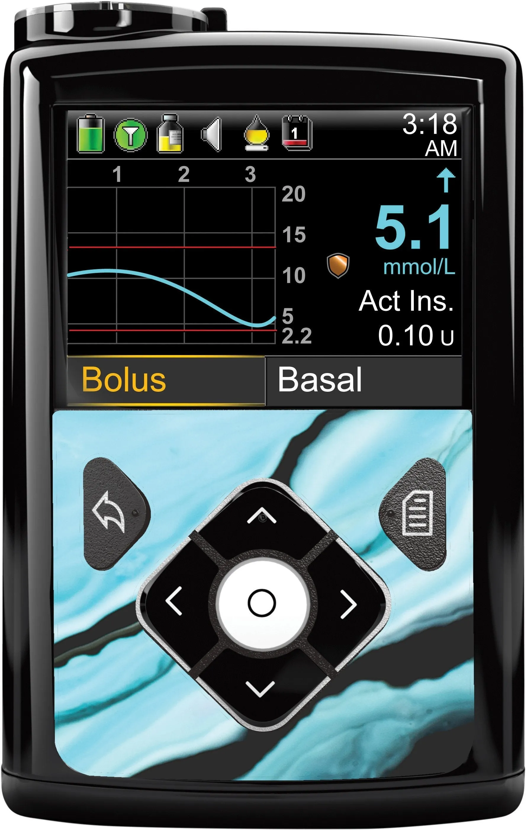Modern Marble Sticker for Medtronic MiniMed 770G & 780G