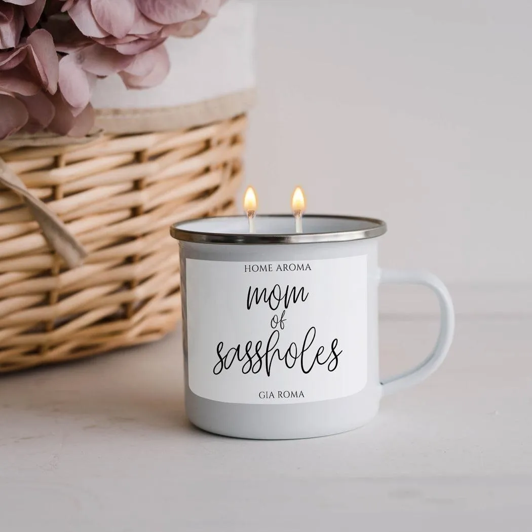 Mothers Day Candle Mug 16oz