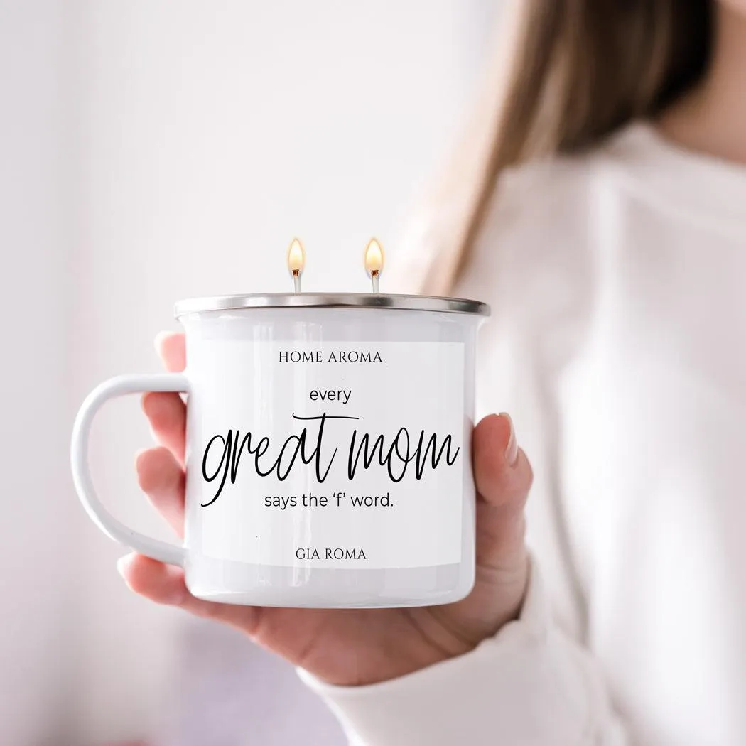Mothers Day Candle Mug 16oz