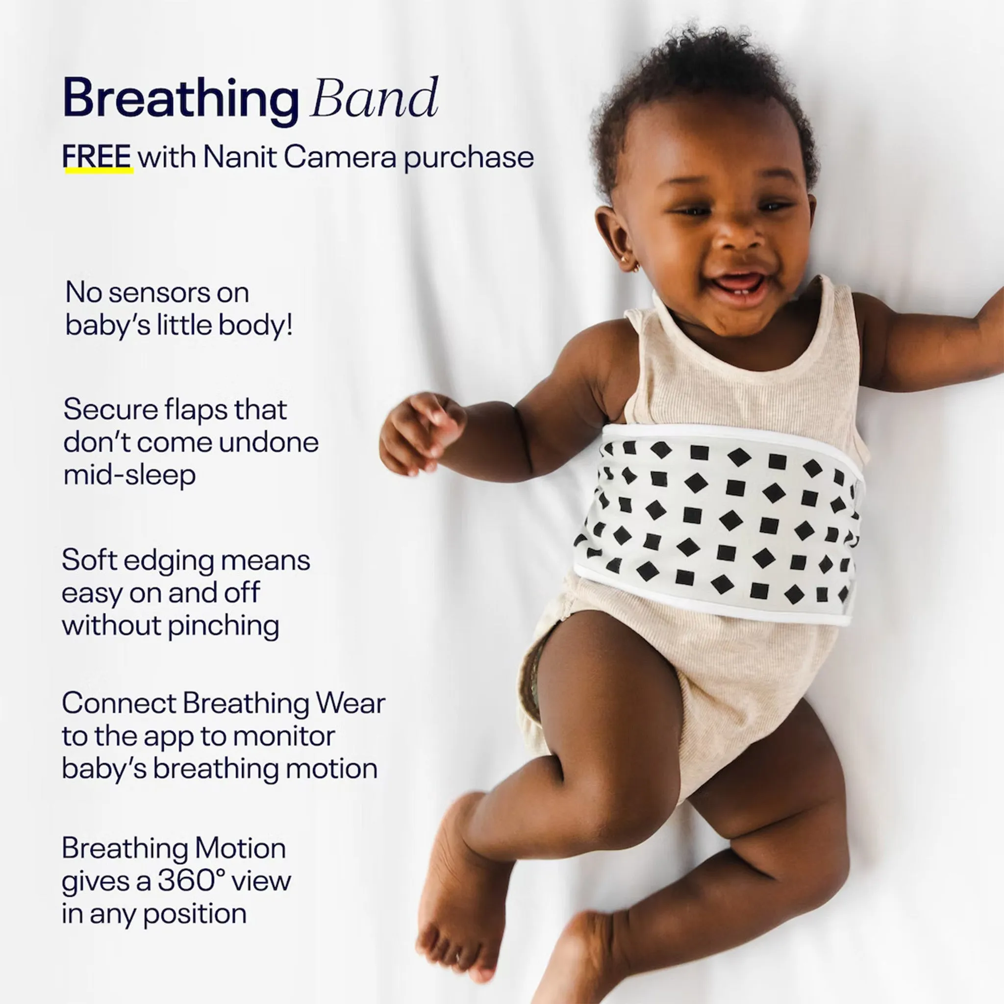 Nanit Pro Smart Baby Monitor & Wall Mount