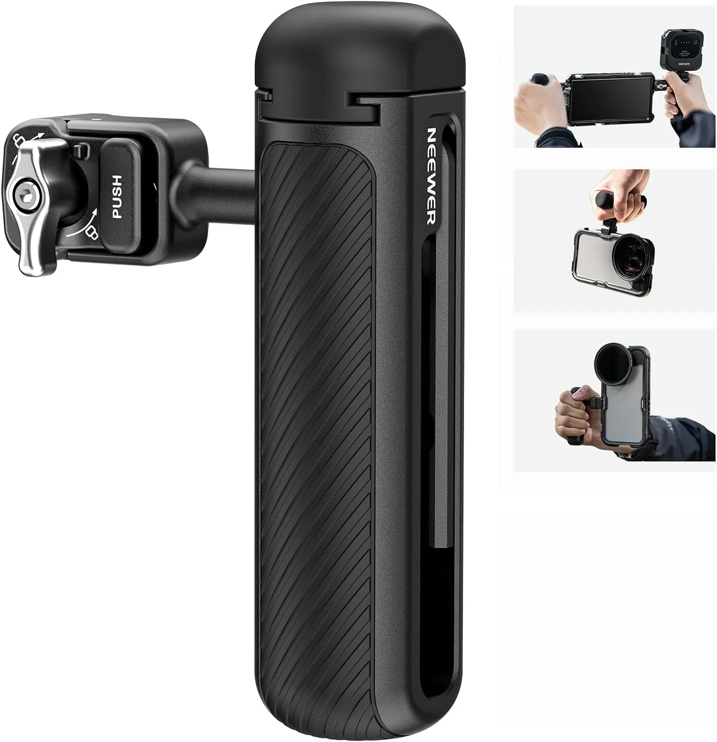 NEEWER PA045B/PA045S Quick Release Phone Cage Side Handle