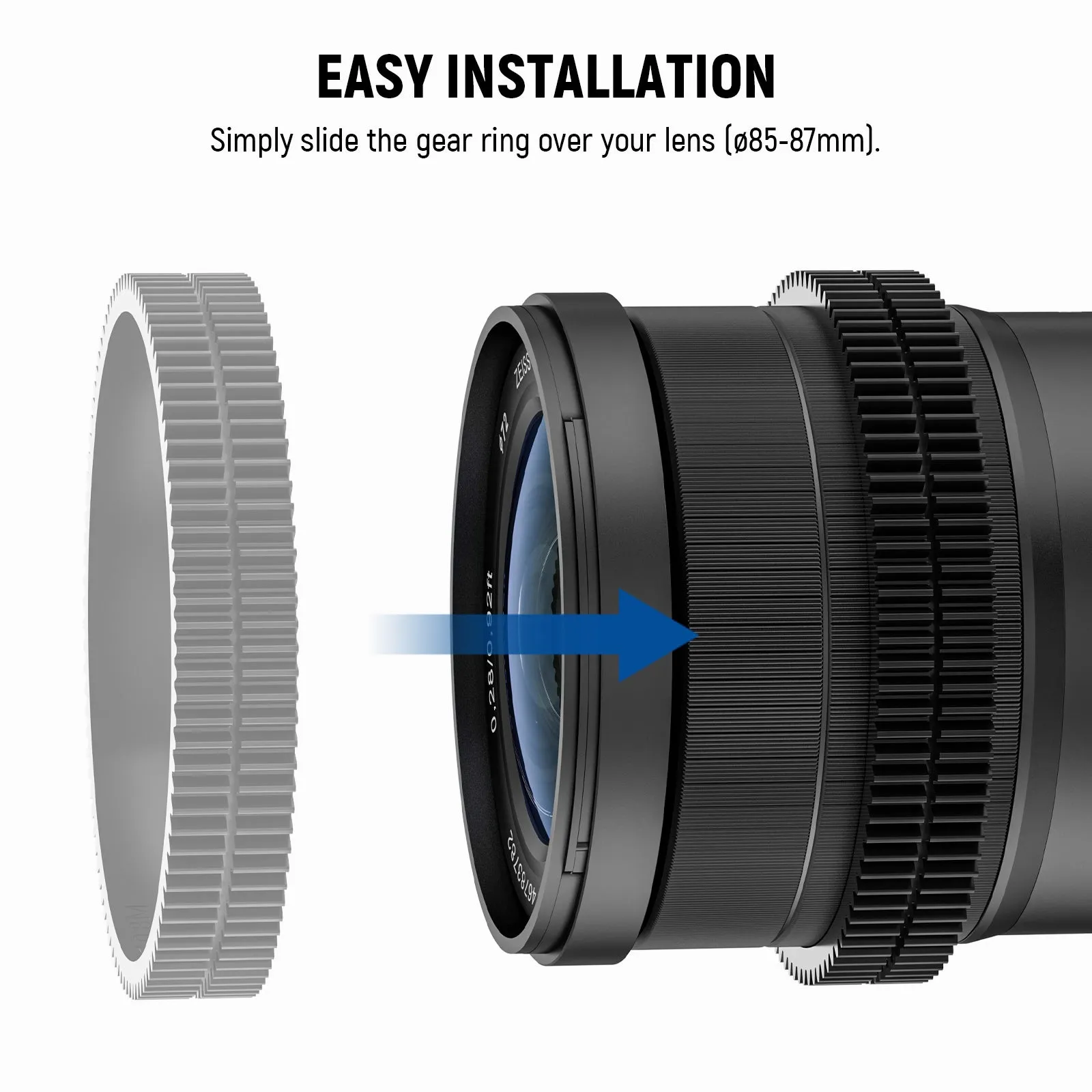 NEEWER PG008 0.8 MOD Seamless Follow Focus Gear Ring