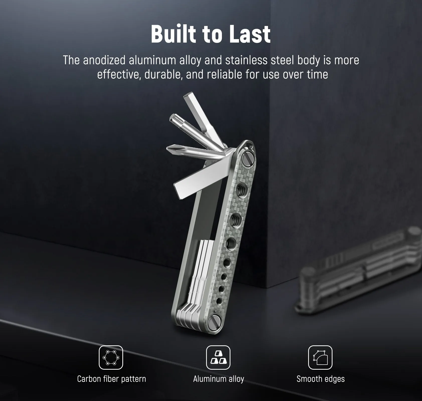 NEEWER UA006 8 in 1 Folding Screwdrivers Tool Set