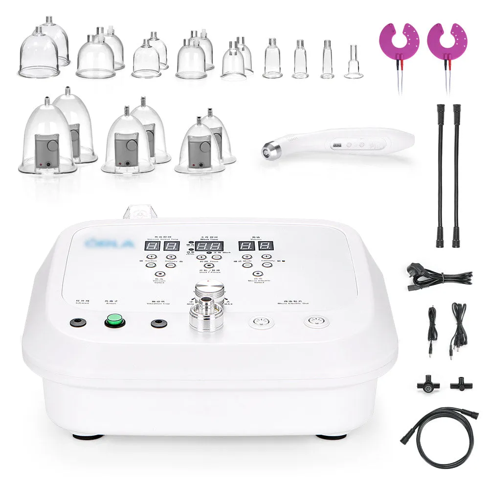 New Breast Enlarge Virbrating Vacuum Cupping Machine  Breast Dailysis Tester