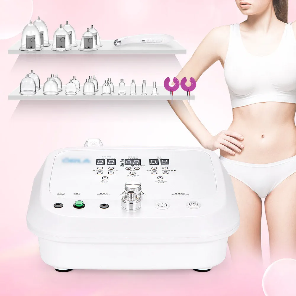 New Breast Enlarge Virbrating Vacuum Cupping Machine  Breast Dailysis Tester
