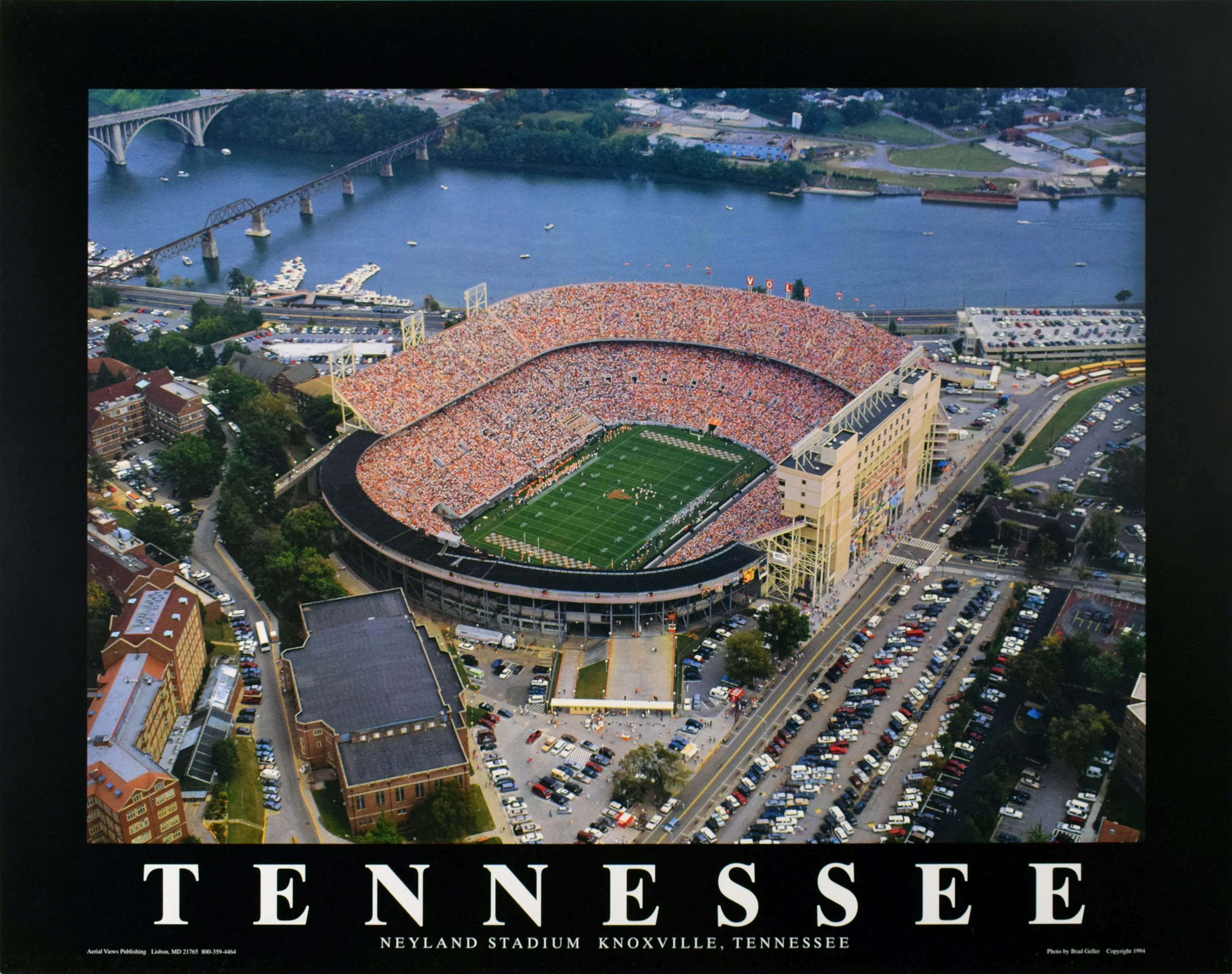 Neyland Stadium - Knoxville, Tennessee by Brad Geller