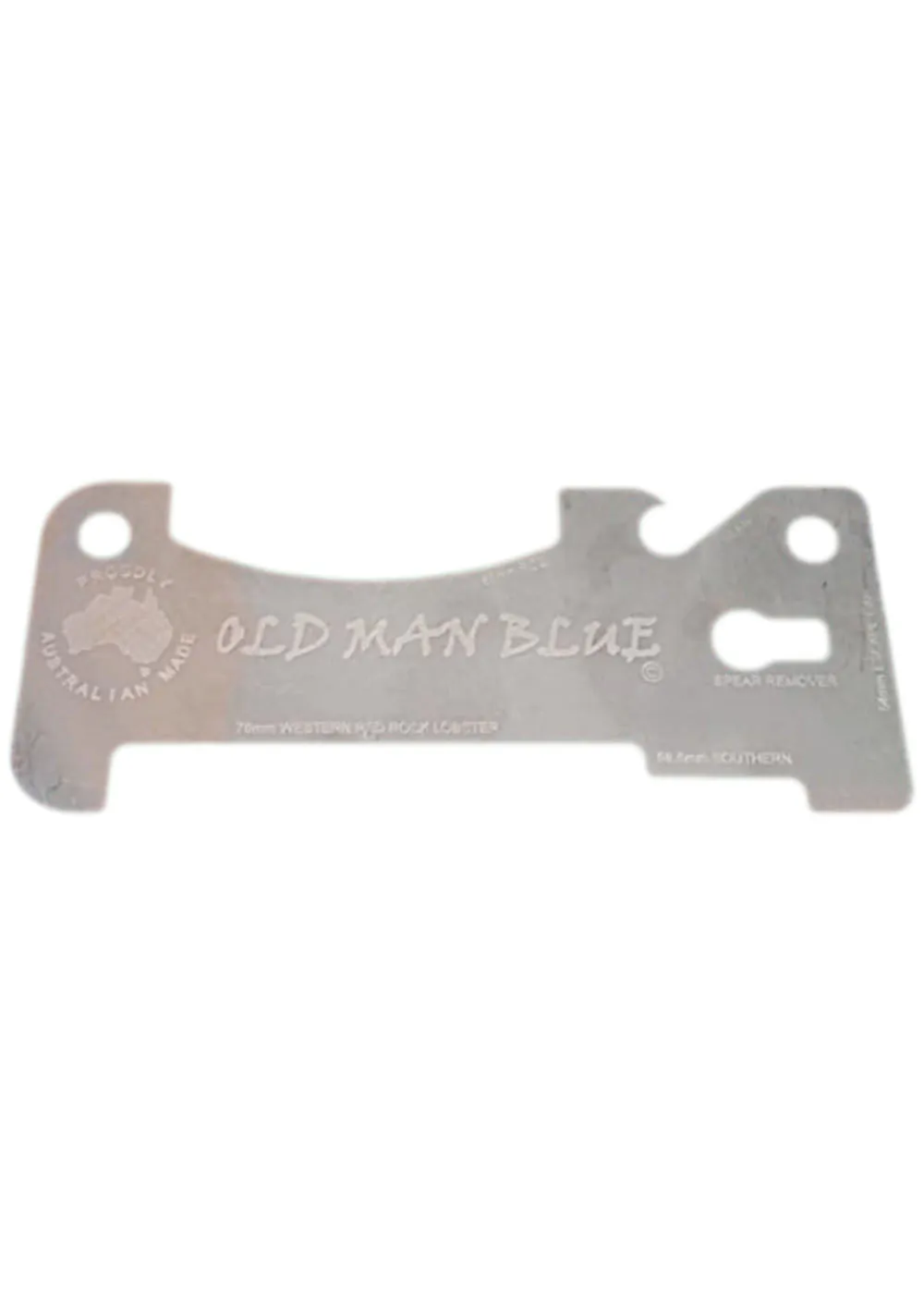 Old Man Blue Western Red Cray and Abalone Gauge V1