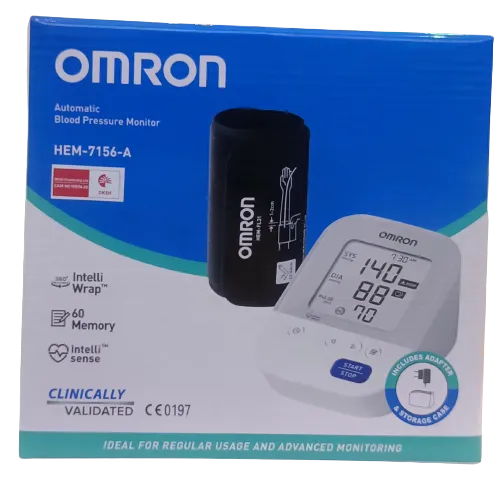 OMRON Blood Pressure Monitor HEM 7156-A