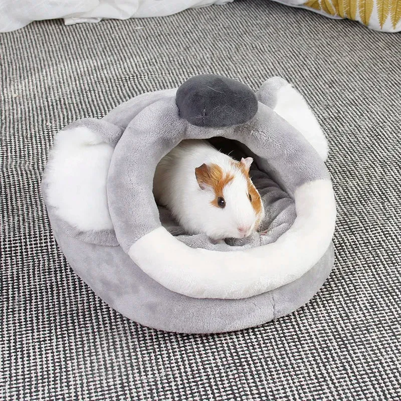 Pet House Cage for Guinea Pigs, Ferrets, Hamsters, Hedgehogs, Rabbits, Rats | Super Warm Small Animal Cage Accessories