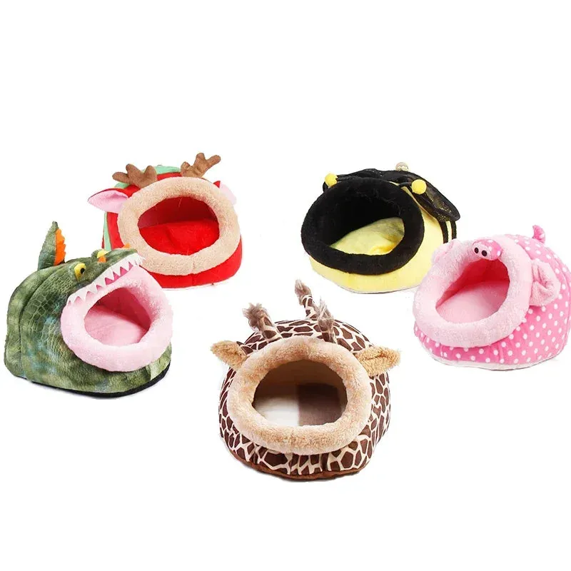 Pet House Cage for Guinea Pigs, Ferrets, Hamsters, Hedgehogs, Rabbits, Rats | Super Warm Small Animal Cage Accessories