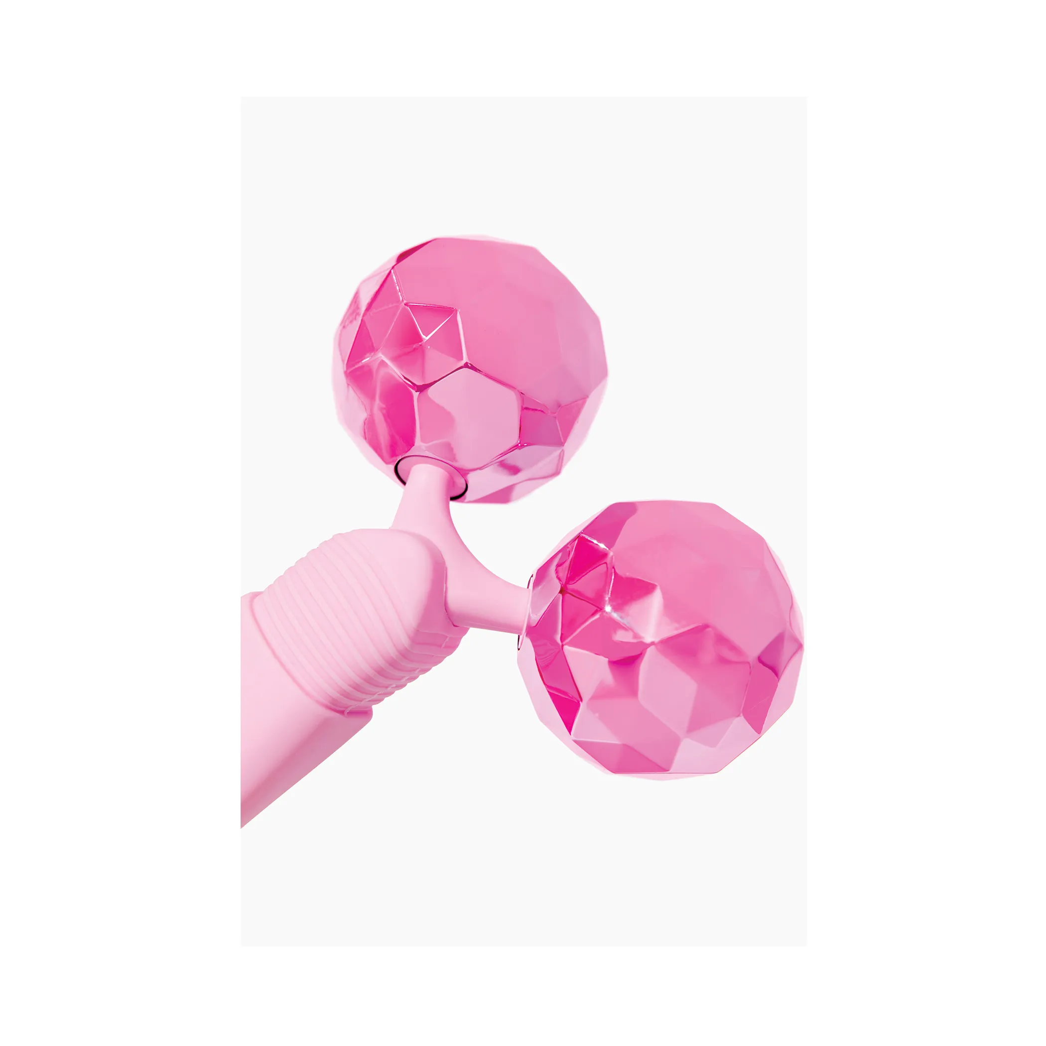 Pink Balls Facial Massager