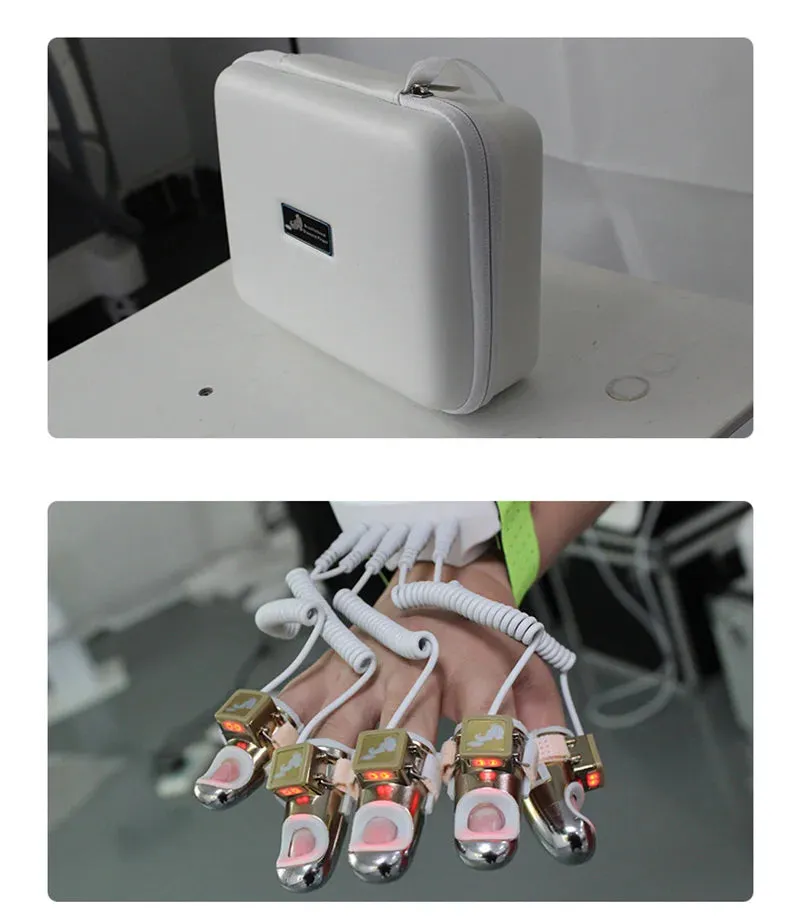 Portable Gravitational Diamond Finger Face Lifting Body Massage Radio Frequency Microcurrent Golden Finger RF EMS Beauty Machine