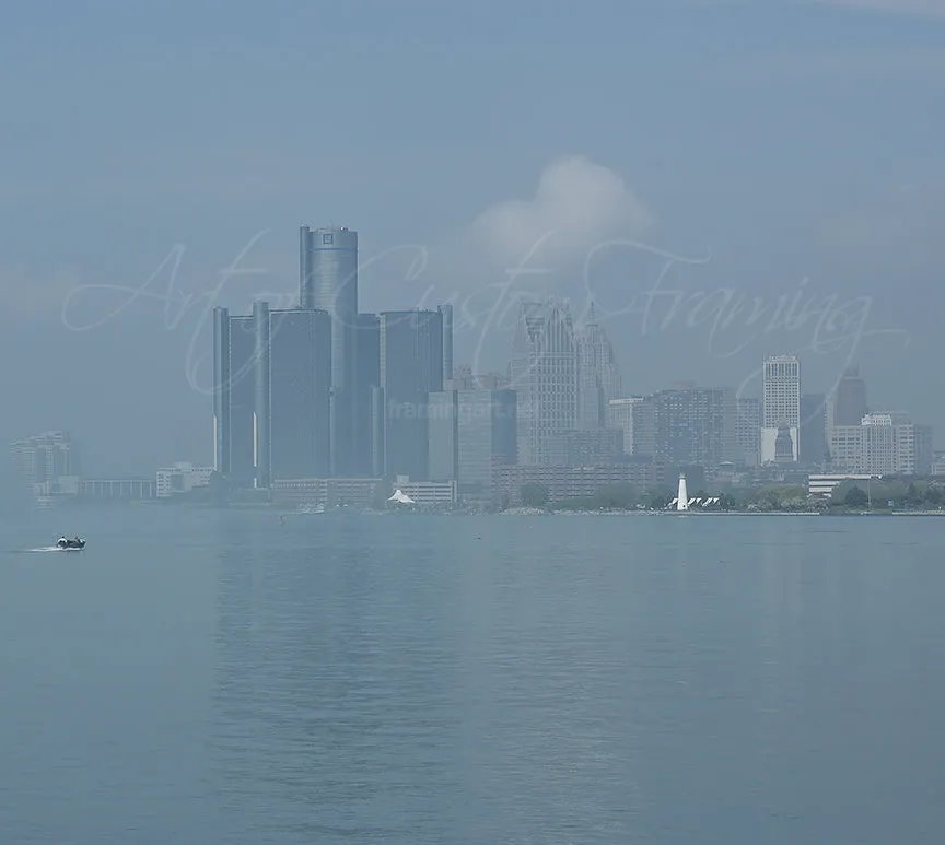 "Blue Detroit" by Mary Mans