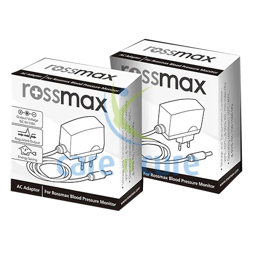 Rossmax AC Adaptor for Blood Pressure Monitor 6V