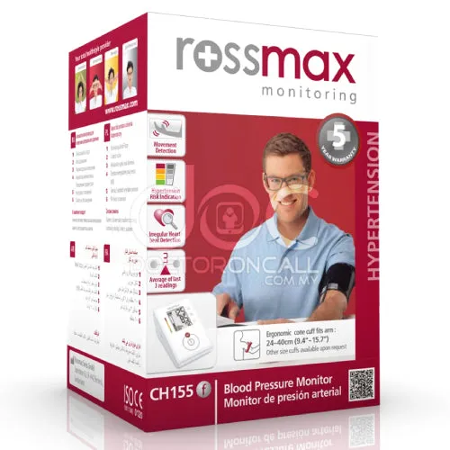 Rossmax Blood Pressure Monitor (CH155F)