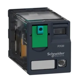 Schneider Zelio RXM Plug In Miniature Relays With LED 12A 2 C/O