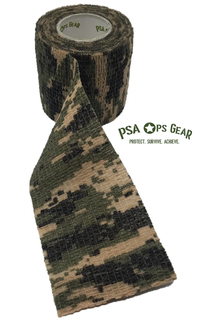 Scout Camo Tape – Self-Stick Cohesive Wrap - Multipurpose Tape