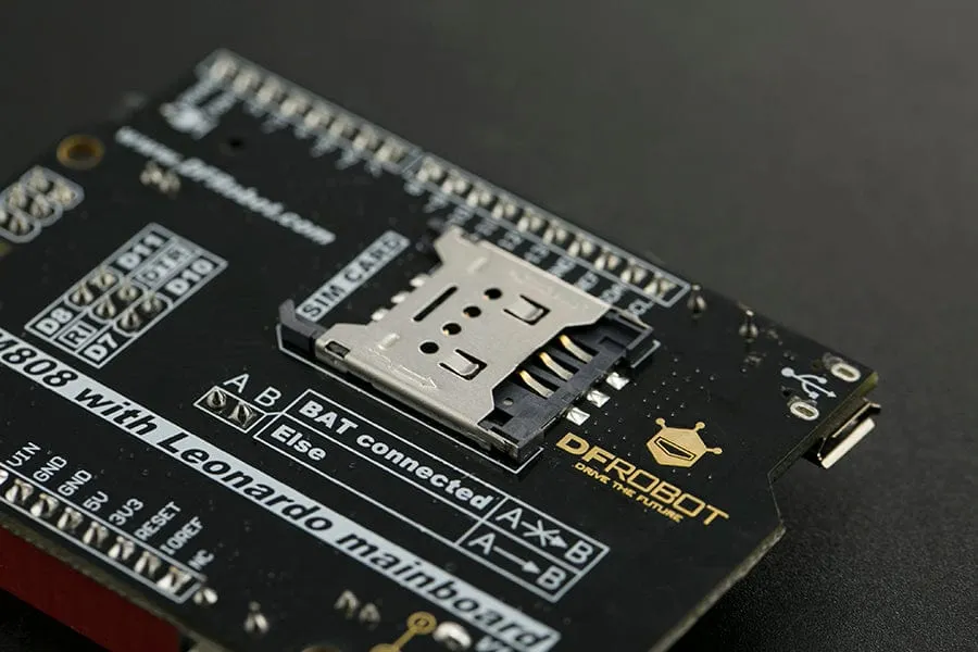 SIM808 GSM/GPRS/GPS IoT Board (Arduino Leonardo Compatible) [Discontinued]