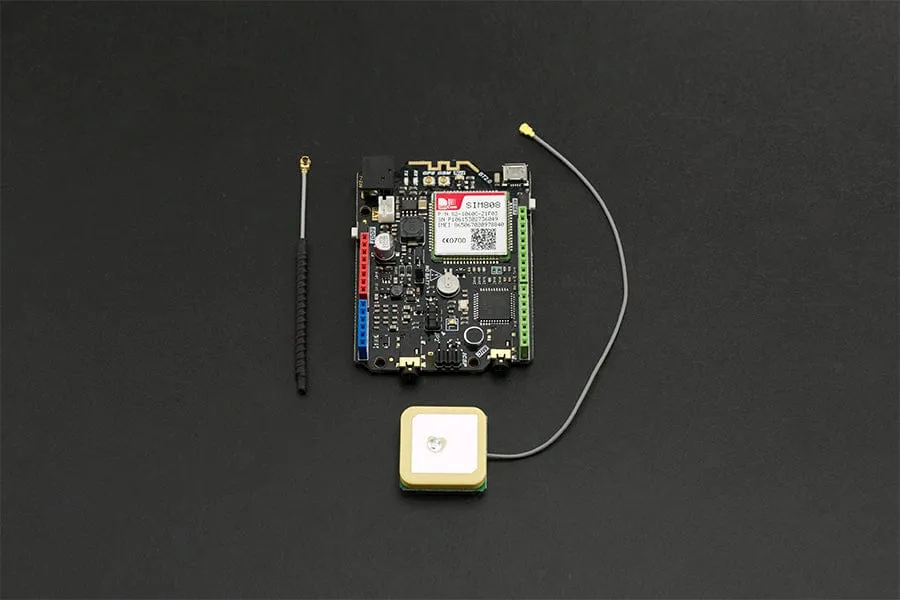 SIM808 GSM/GPRS/GPS IoT Board (Arduino Leonardo Compatible) [Discontinued]