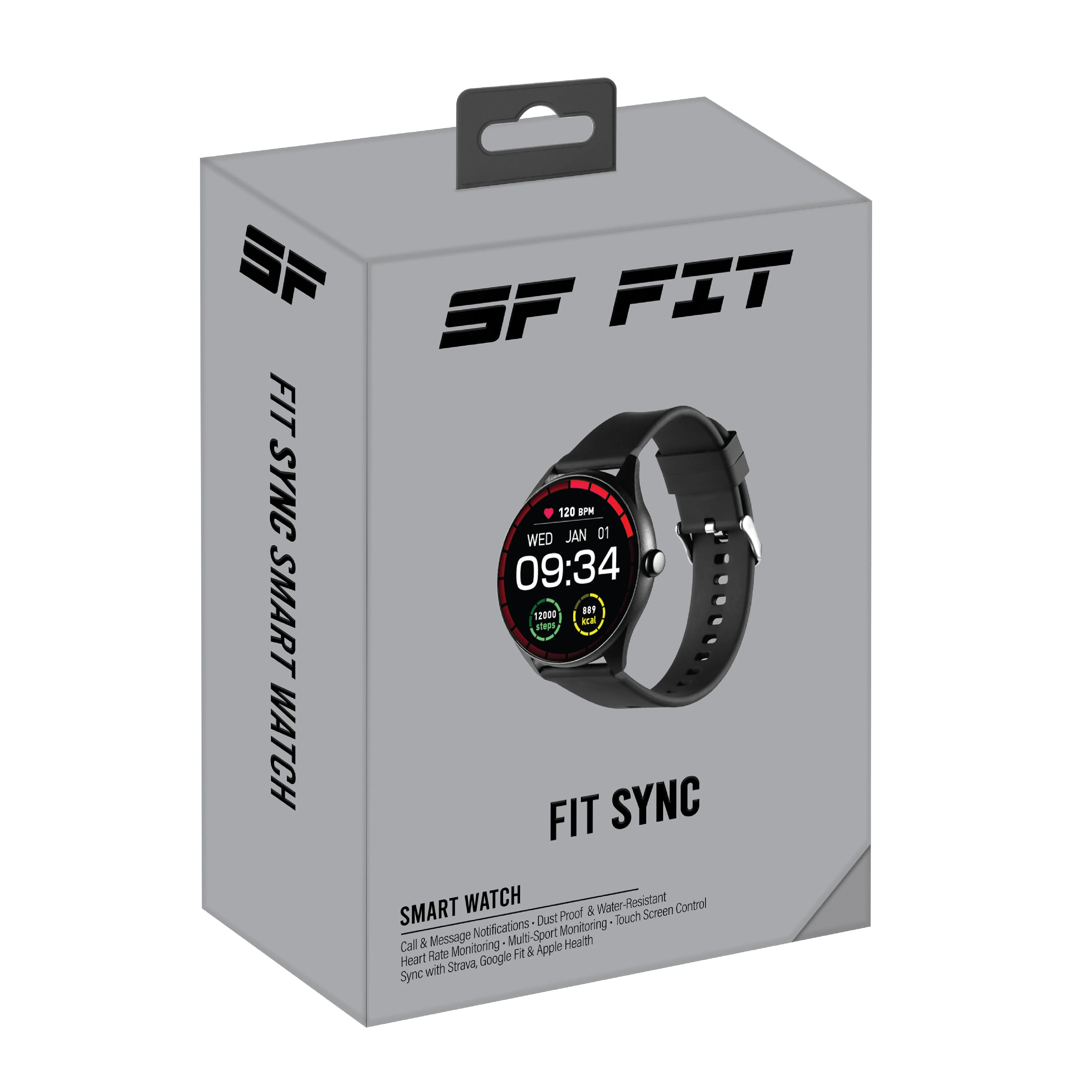 Smart Watch | Health Fitness & Lifestyle Smart Watch for Men or Women | SF Fit Sync Series
