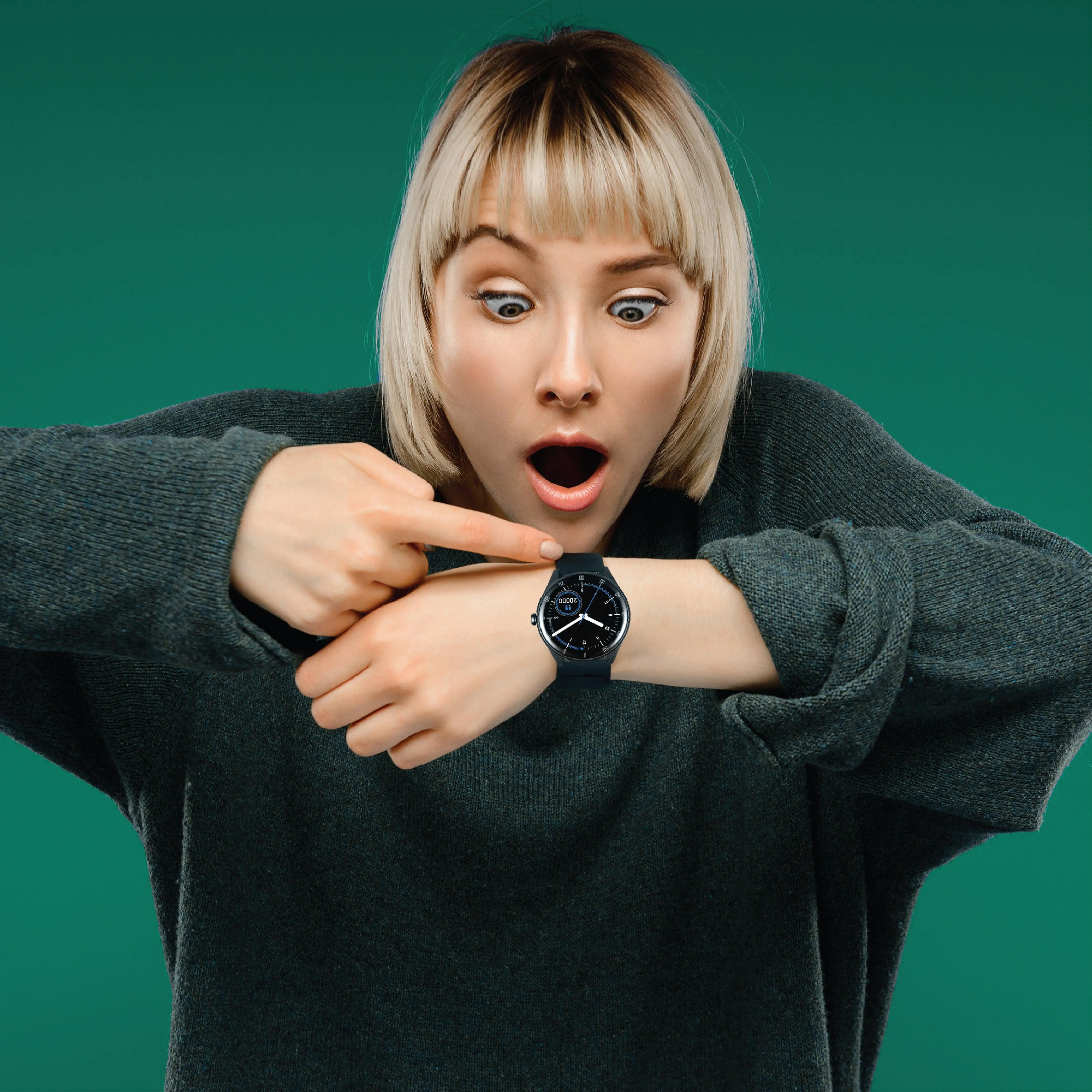 Smart Watch | Health Fitness & Lifestyle Smart Watch for Men or Women | SF Fit Sync Series