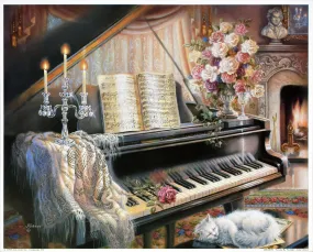 Sonata by Firelight by Judy Gibson