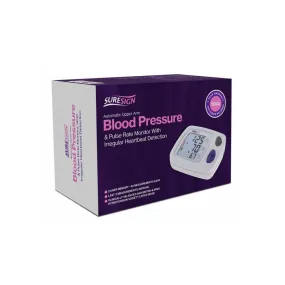 Suresign Blood Pressure & Pulse Rate Monitor with Irregular Heartbeat Detection
