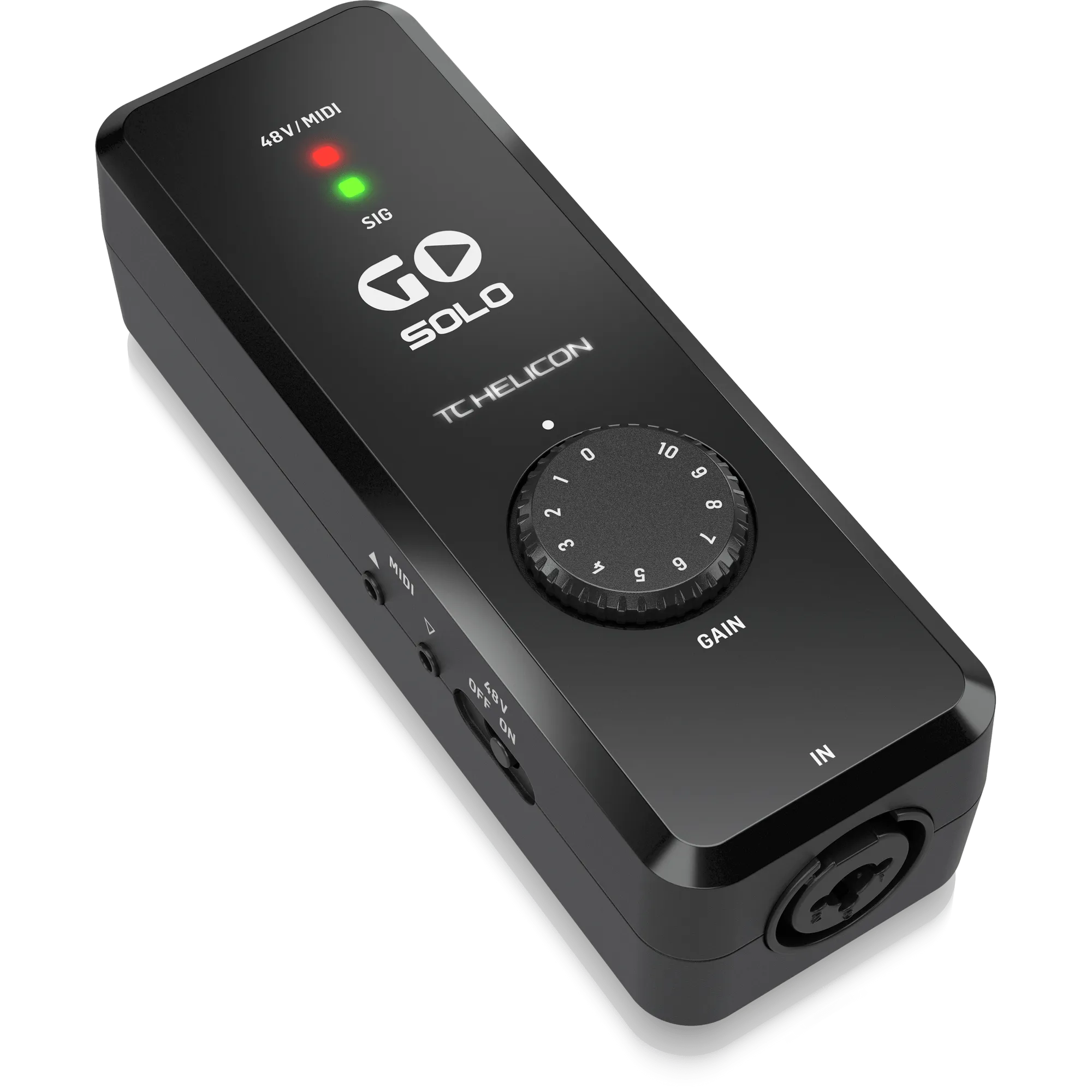 TC-Helicon GO SOLO Audio/MIDI Interface for Mobile Devices