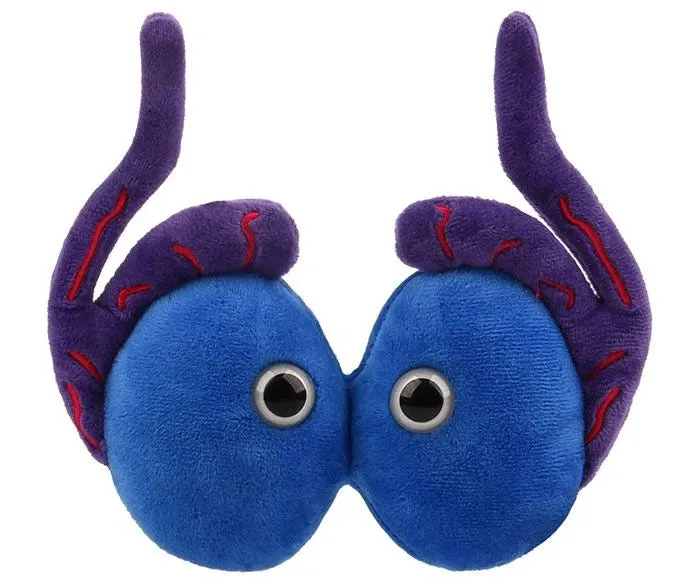 Testicles Giant Microbe Plush