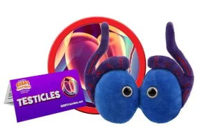 Testicles Giant Microbe Plush