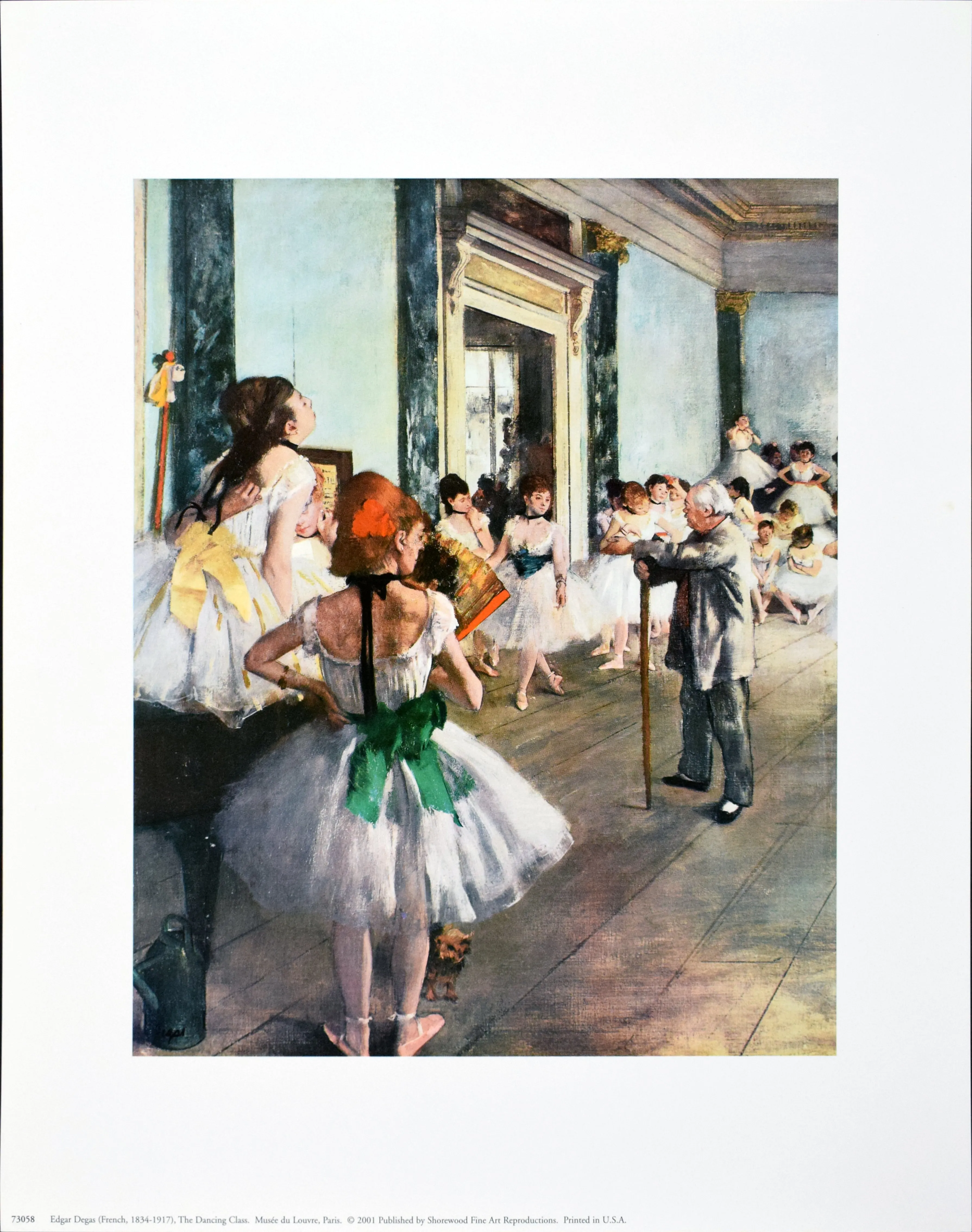 The Dancing Class by Edgar Degas