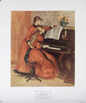 Two Girls at the Piano by Pierre-Auguste Renoir